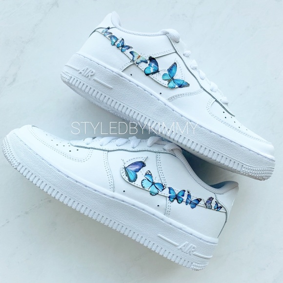 CUSTOM NIKE AIR FORCE 1 Low Sneakers Shoes NWT - Picture 5 of 5